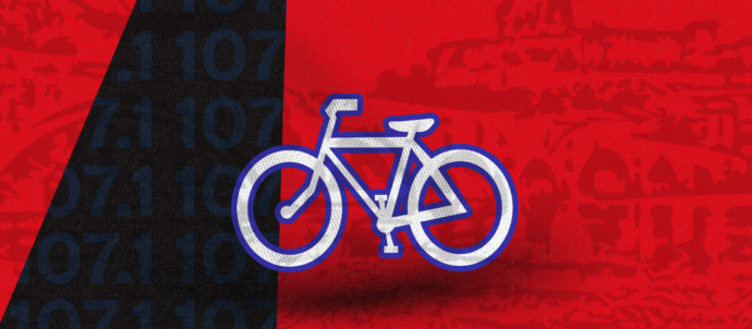 Visuel de l’émission Un vélo pour tous sur Radio Ciel Bleu Béziers, dédiée au cyclisme et à la mobilité douce.